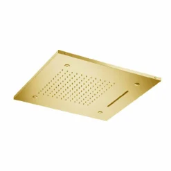 Viadurini Taps Duschköpfe-Decken-Duschkopf aus Edelstahl mit 3 Düsen Made in Italy - Frido