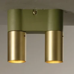 Toscot Moderne Deckenleuchten-Deckenlampe aus Keramik und Metall, handgefertigt in Italien - Match