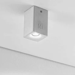 Aldo Bernardi Garten-Wandlampen-Deckenlampe eckig für den Außenraum Nadir 2