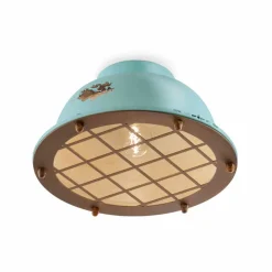 Ferroluce Vintage Deckenleuchten-Deckenlampe im nautischen Stil aus Keramik Mary