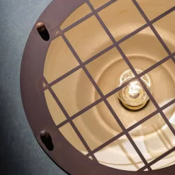 Ferroluce Vintage Deckenleuchten-Deckenlampe im nautischen Stil aus Keramik Mary