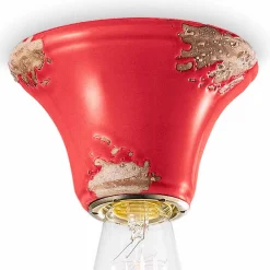 Ferroluce Vintage Deckenleuchten-Deckenlampe im Vintage Stil Diane