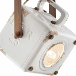 Ferroluce Design Deckenleuchten-Deckenlampe viereckig verstellbar im Vintage Stil Kaylee