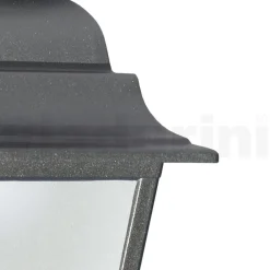 Viadurini Lighting Gartenlaternen-Deckenlaterne aus Aluminiumdruckguss und Glasdiffusor - Scintilla