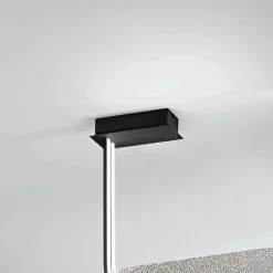 Viadurini Lighting Design Deckenleuchten-Deckenleuchte aus lackiertem Metall und abnehmbarem Einsatz aus Granulatglas – Catalpa