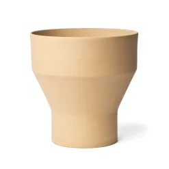 Viadurini in the Garden Deko Vasen-Dekorative Blumenvase mit Terrakotta-Untertasse Made in Italy - Lorna