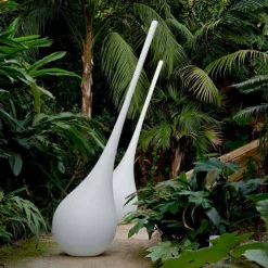 Myyour Gartenideen|Deko Vasen-Dekorative Bodenvase für Kunststoff im Außen- oder Innenbereich - Ampulle von
