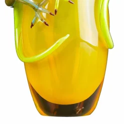 Viadurini Living Deko Vasen-Dekorative Vase aus farbigem Glas, handgefertigt in Italien - Geco