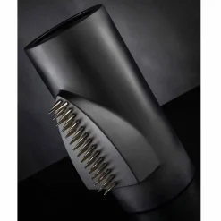 Viadurini Living Deko Vasen-Dekorative Vase aus mattschwarzer Keramik, handgefertigt in Italien - Medina