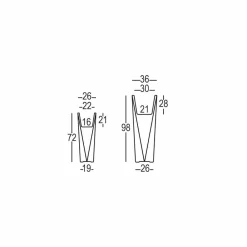 Viadurini Living Deko Vasen-Dekorative Vase aus Polyethylen im quadratischen Design Hergestellt in Italien - Bonina
