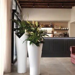 Viadurini Living Deko Vasen-Dekorative Vase für den Innenbereich aus farbigem Polyethylen Made in Italy - Cervia
