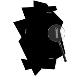 Viadurini Living Wandspiegel-Dekorativer Wandspiegel aus Glas mit geformtem Rahmen - Nefro