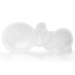 Viadurini Living Wandspiegel-Dekorativer Wandspiegel aus Glas mit Kreisstruktur - Nembo