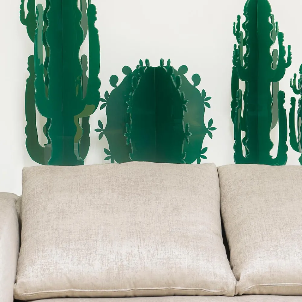 Viadurini Living Küchenzubehör-Dekoratives Element aus Plexiglas in Form eines Kaktus, hergestellt in Italien – Woody