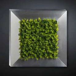 Viadurini Living Blumen Bilder-Dekoratives Metallpaneel mit künstlichen Blumen Made in Italy - Fiorellino