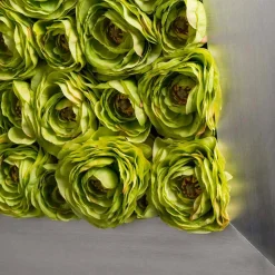 Viadurini Living Blumen Bilder-Dekoratives Wandpaneel mit künstlichen Blumen Made in Italy - Nunco