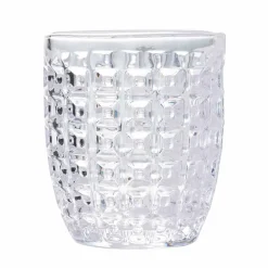 Viadurini Kitchen Gläser Set-Dekorierte transparente Glaswassergläser, moderner Service 12 Stück - Mix