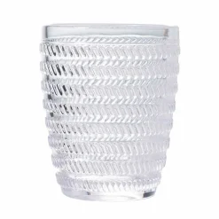 Viadurini Kitchen Gläser Set-Dekorierte transparente Glaswassergläser, moderner Service 12 Stück - Mix