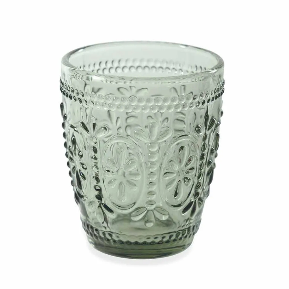 Viadurini Kitchen Gläser Set-Dekorierte und farbige Gläser Wasserset 12 Stück - Pastell-Palazzo