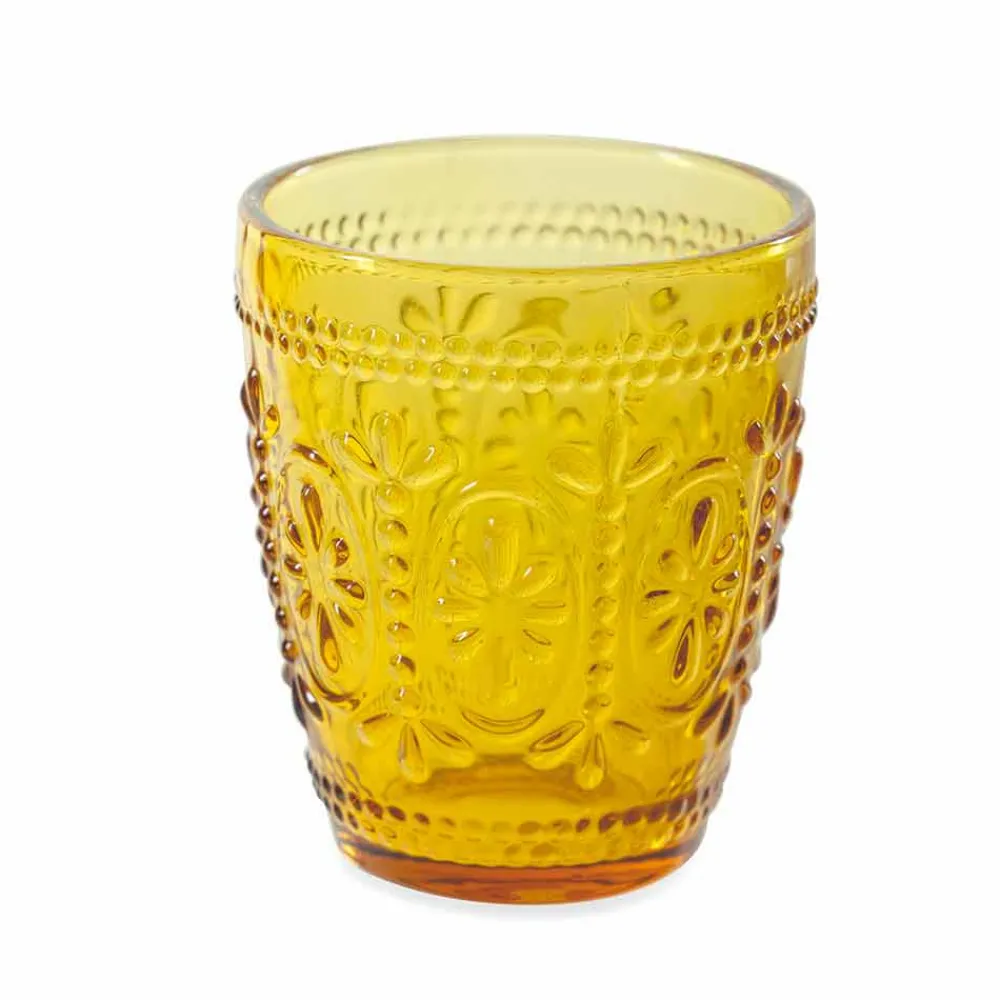 Viadurini Kitchen Gläser Set-Dekorierte und farbige Gläser Wasserset 12 Stück - Pastell-Palazzo