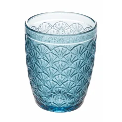 Viadurini Kitchen Gläser Set-Dekoriertes Farbglas Wasserglas Service 12-teilig - Stilotto