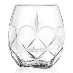 Viadurini Kitchen Italienisches Kristallgeschirr-Dekoriertes Ökologisches Kristallglasservice 12-teilig - Bromeo