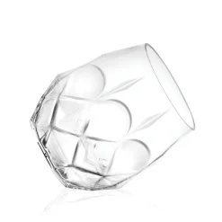 Viadurini Kitchen Italienisches Kristallgeschirr-Dekoriertes Ökologisches Kristallglasservice 12-teilig - Bromeo