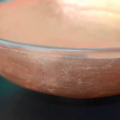 Viadurini Bathroom Harzwaschbecken-Design Arbeitsplatte Waschbecken aus transparentem Harz und Kupfer - Salvatore