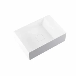 Viadurini Bathroom Design Waschbecken Aus Solid Surface-Design Aufsatzwaschbecken in Italien hergestellt, Lavis