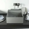 Viadurini Bathroom Design Waschbecken Aus Solid Surface-Design Aufsatzwaschbecken in Italien hergestellt, Lavis