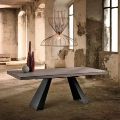 Viadurini Living Esstische Nach Mass|Ausziehbare Esstische-Design ausziehbarer Tisch aus Eichenholz made in Italy, Zerba