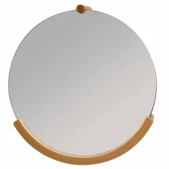 Viadurini Bathroom Badspiegel-Design Bad Wandspiegel mit Bambusrahmen Gorizia