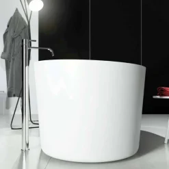 Viadurini Bathroom Freistehende Badewannen-Design Badewanne freestanding in Italien hergestellt, Dongo