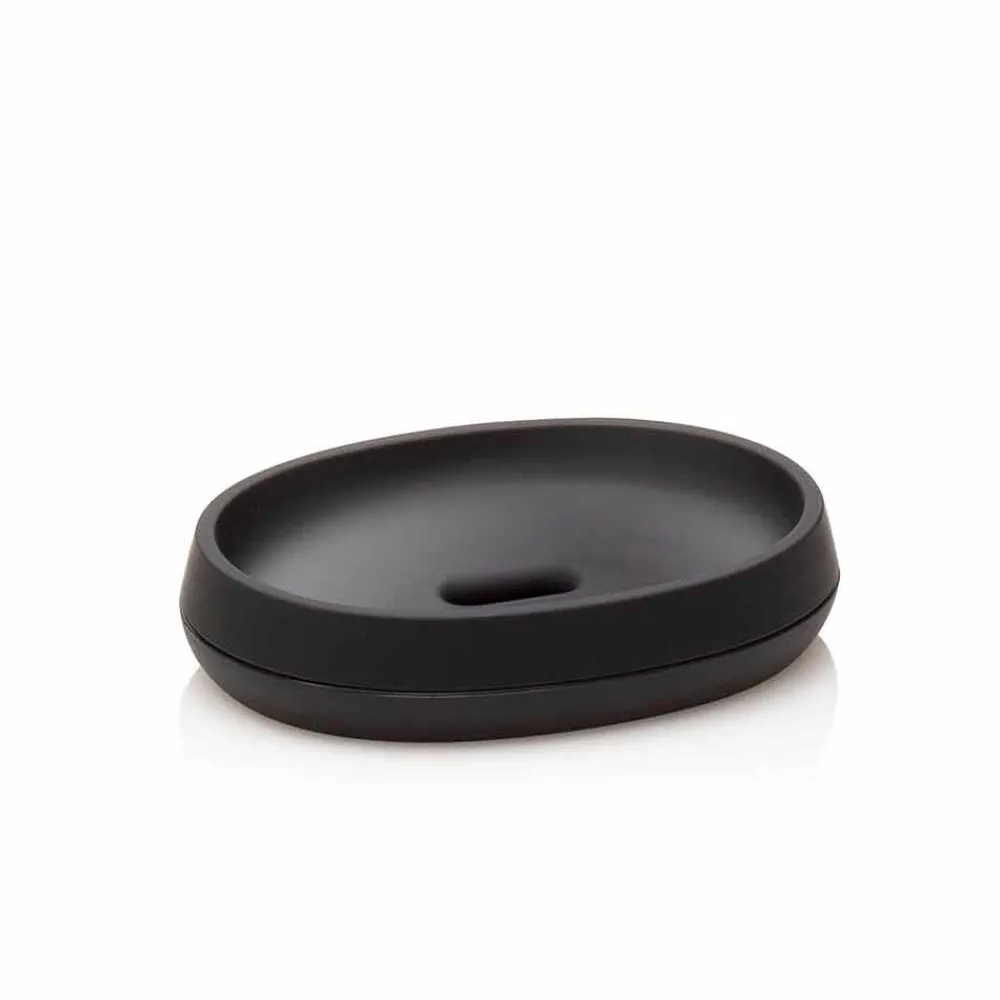 Viadurini Bathroom Badzubehör-Design Badzubehör Zusammensetzung aus Kunststoff, Gummi und Metall - Semino