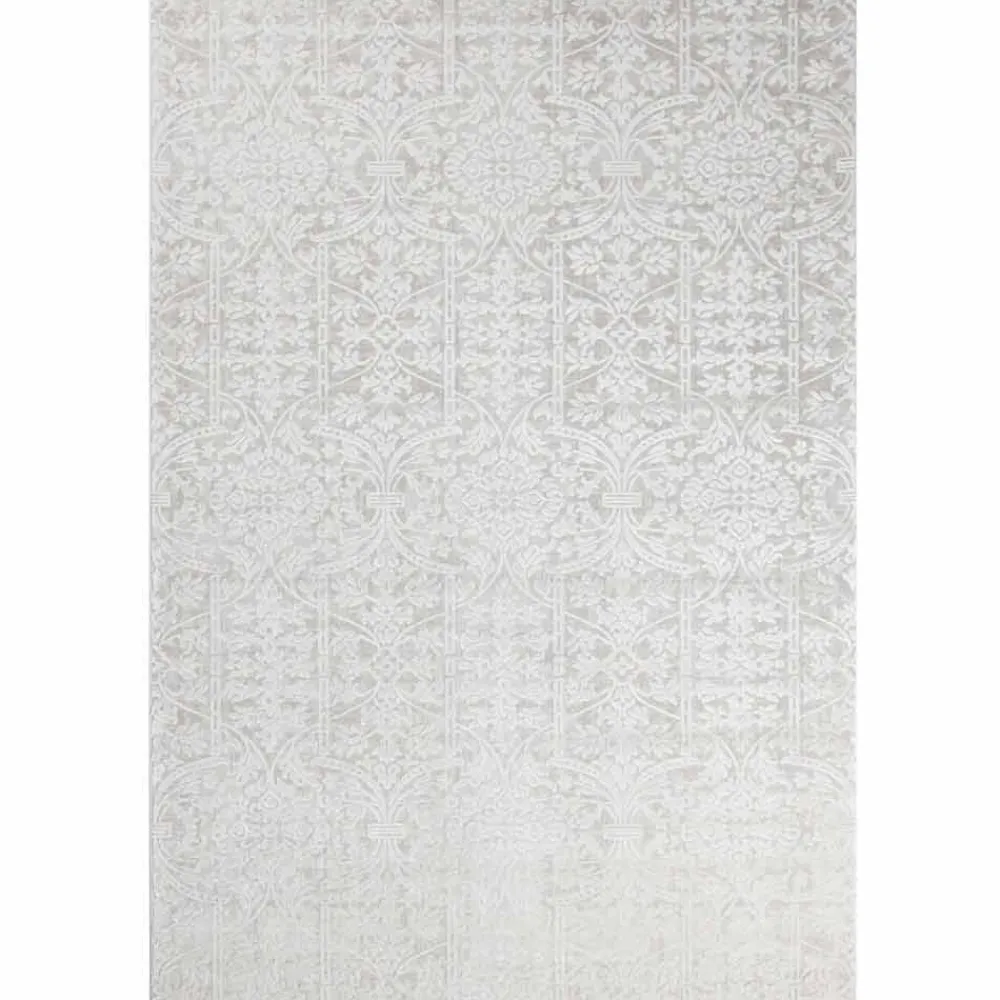 Viadurini Carpets Teppiche-Design Beige Teppich mit Zeichnung in Viskose und Polyester - Okzitanien