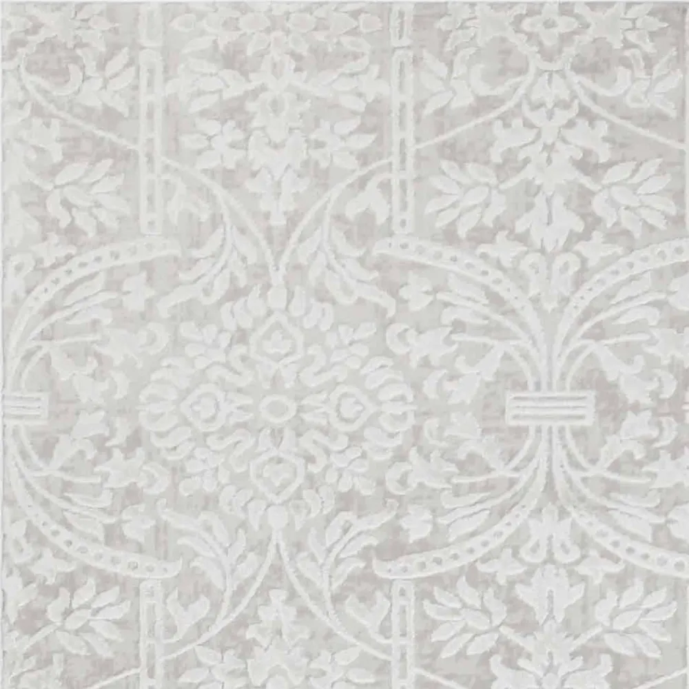 Viadurini Carpets Teppiche-Design Beige Teppich mit Zeichnung in Viskose und Polyester - Okzitanien