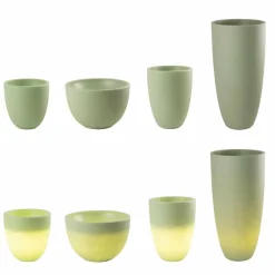 Viadurini Lighting Lichtmöbel-Design Beleuchtete Außen- und Innenvase aus farbigem Polyethylen - Svasostar