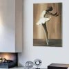 Viadurini Decor Handgemalte Bilder-Design Bild Ballet Made in Italy