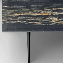 Viadurini Living Moderne Couchtische-Design Couchtisch aus Marmor mit Glasboden Made in Italy - Molino