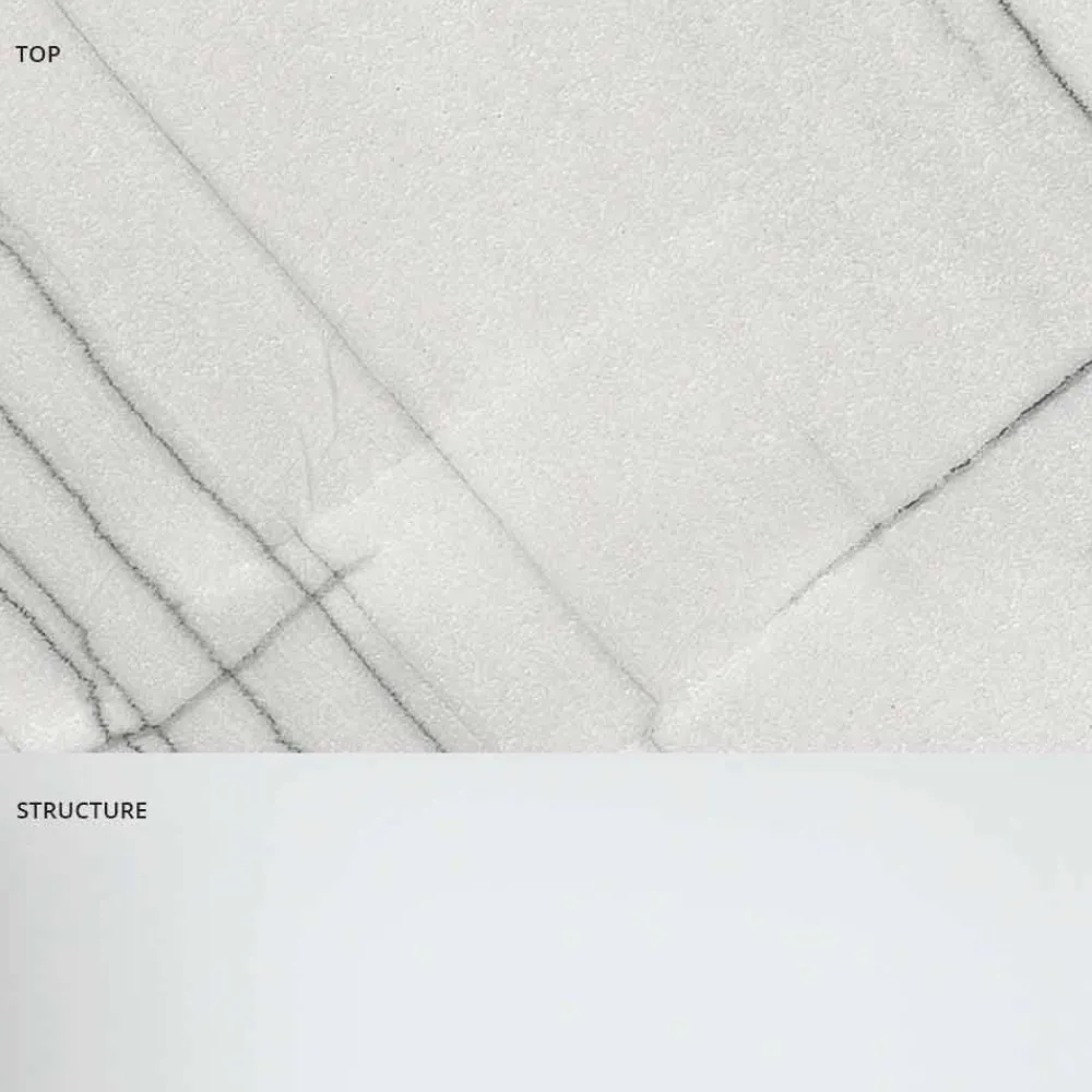 Viadurini Living Moderne Couchtische-Design Couchtisch aus Marmor mit Glasboden Made in Italy - Molino