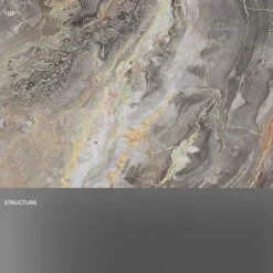 Viadurini Living Moderne Couchtische-Design Couchtisch aus Marmor mit Glasboden Made in Italy - Molino