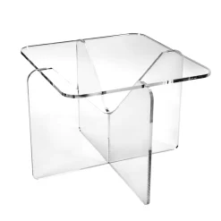 Viadurini Living Moderne Couchtische-Design Couchtisch aus transparentem oder geräuchertem Plexiglas - Draco