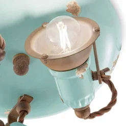 Ferroluce Design Deckenleuchten-Design Deckenleuchte 3-Strahler im Industrial Style Allison