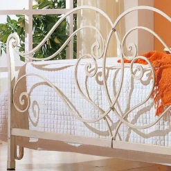 Viadurini Night Design Maßgeschneiderte Möbel|Schmiedeeisen Doppelbetten-Design Doppelbett aus Schmiedeeisen Allie 160x190 cm Made in Italy