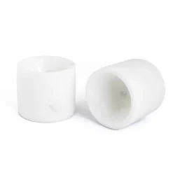 Viadurini Kitchen Küchenzubehör-Design Eierbecher aus weißem Carrara-Marmor Made in Italy, 2 Stück - Picca