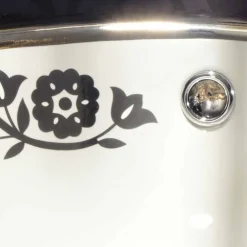 Viadurini Bathroom Waschbecken Aus Fire Clay-Design Einbauwaschbecken Barock aus Fire Clay made in Italy, Otis