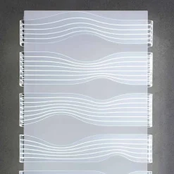 Viadurini Radiators Heizkörper Elektrisch-Design Elektrischer Heizkörper für Wohnzimmer oder Badezimmer mit 1000 W LED - Shine