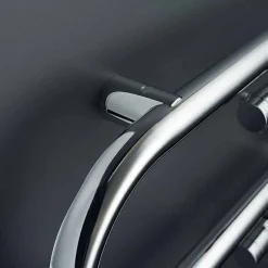 Scirocco H Handtuchheizkörper Elektrisch|Design Heizkörper Chrom-Design Elektroheizkörper Büroklammer verchromt von