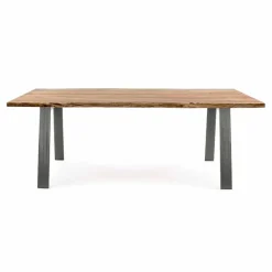 Viadurini Living Esstische-Design Esstisch aus Holz und Stahl Homemotion - Cannes