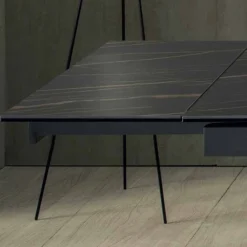 Viadurini Living Ausziehbare Esstische-Design Esstisch ausziehbar bis 240 cm mit Tischplatte aus Keramik - Ultron